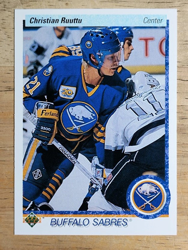1990-91 Upper Deck #170 Christian Ruuttu