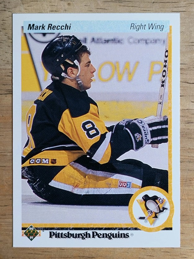 1990-91 Upper Deck #178 Mark Recchi RC