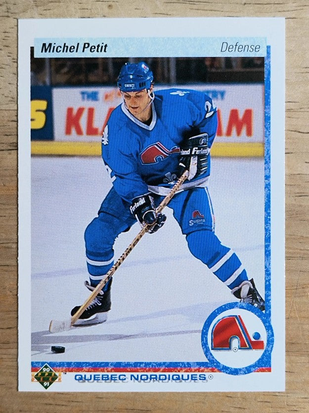 1990-91 Upper Deck #181 Michel Petit