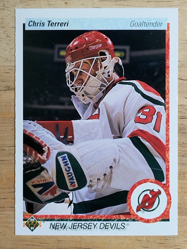 1990-91 Upper Deck #183 Chris Terreri RC