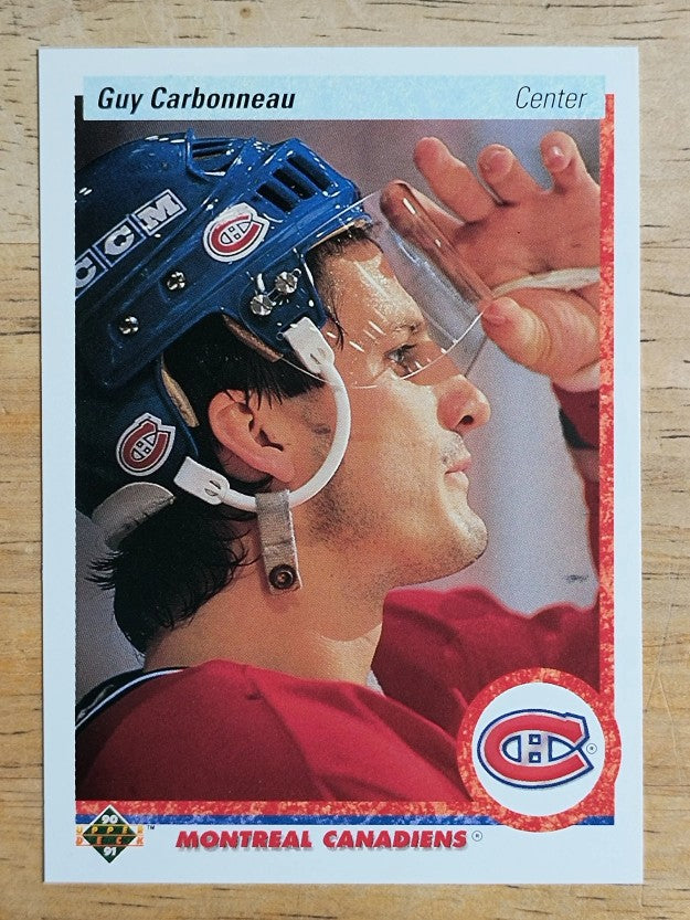 1990-91 Upper Deck #188 Guy Carbonneau