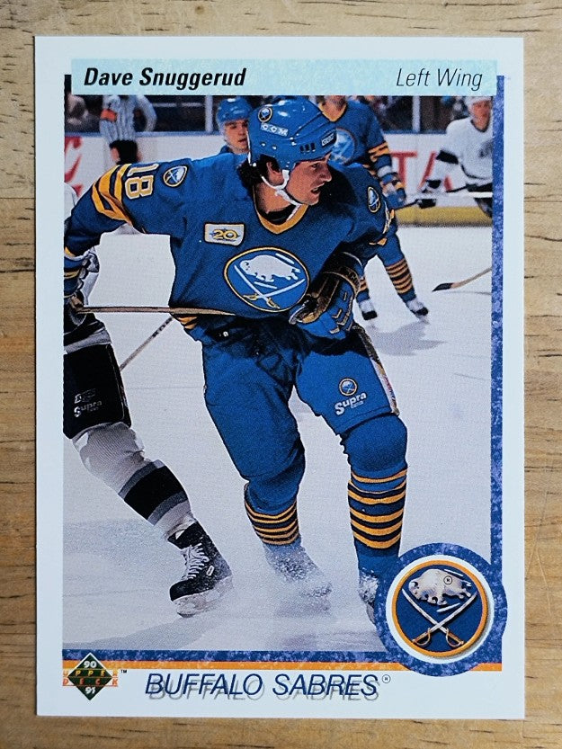 1990-91 Upper Deck #189 Dave Snuggerud RC
