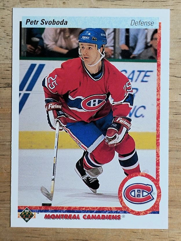 1990-91 Upper Deck #193 Petr Svoboda