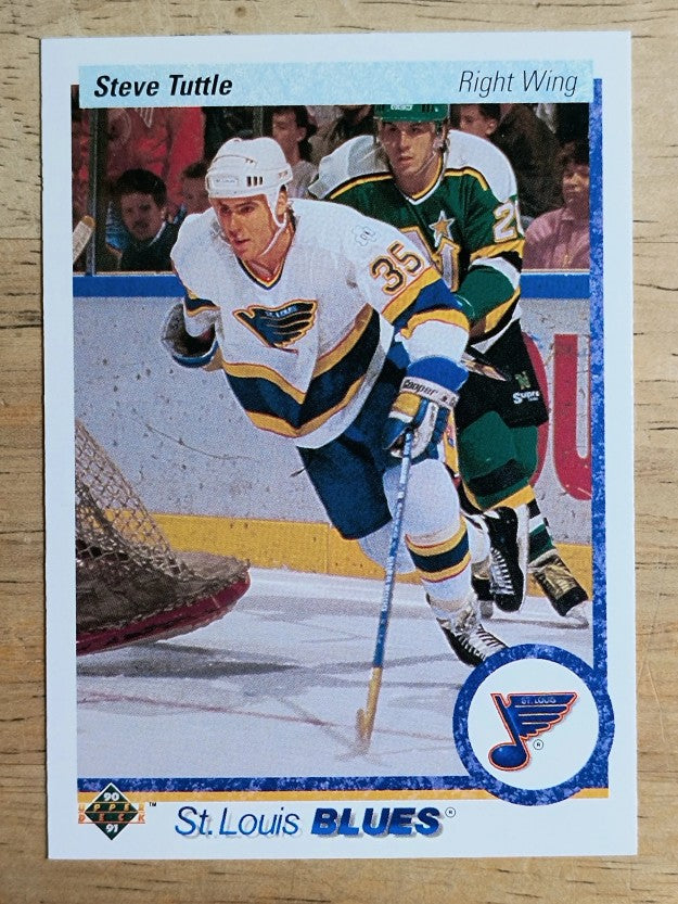 1990-91 Upper Deck #195 Steve Tuttle