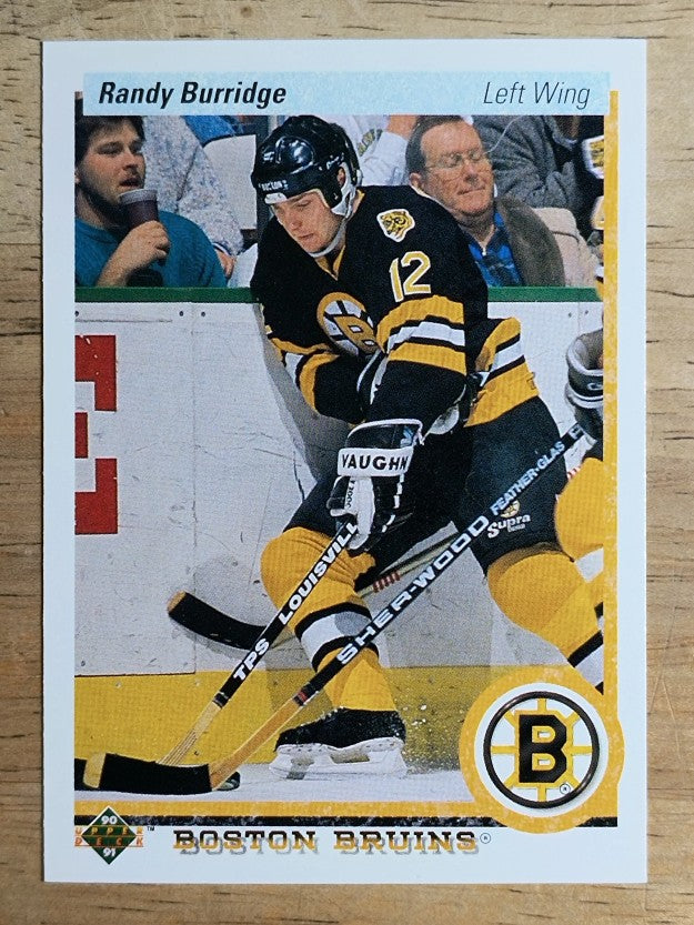 1990-91 Upper Deck #196 Randy Burridge