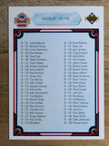 1990-91 Upper Deck #200 Checklist 101-200