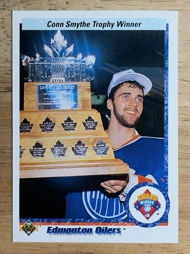 1990-91 Upper Deck #201 Conn Smythe Trophy/Bill Ranford