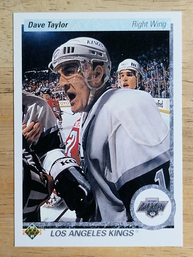 1990-91 Upper Deck #214 Dave Taylor