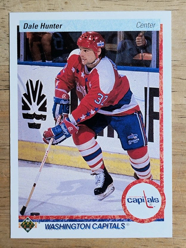 1990-91 Upper Deck #219 Dale Hunter