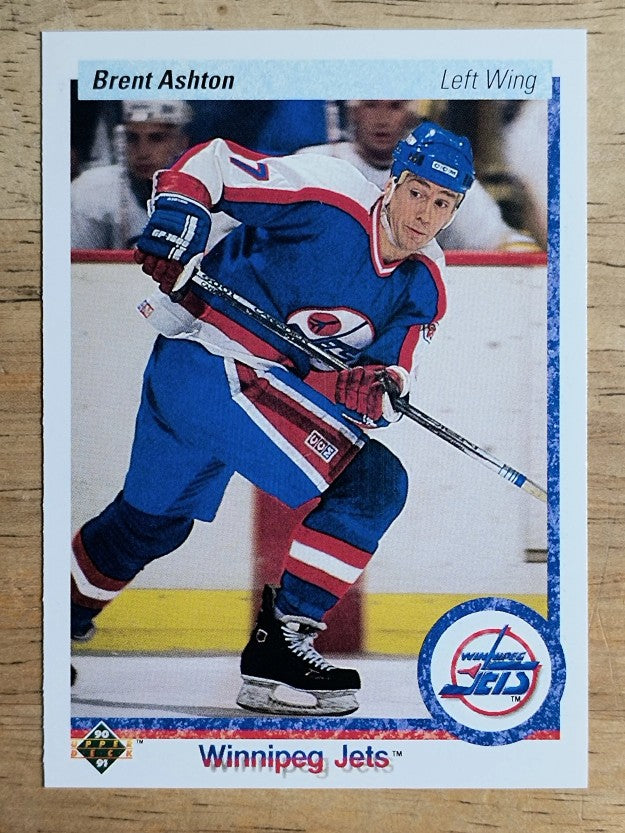 1990-91 Upper Deck #220 Brent Ashton