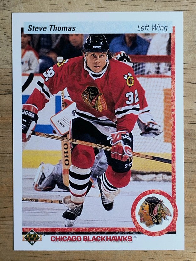 1990-91 Upper Deck #221 Steve Thomas