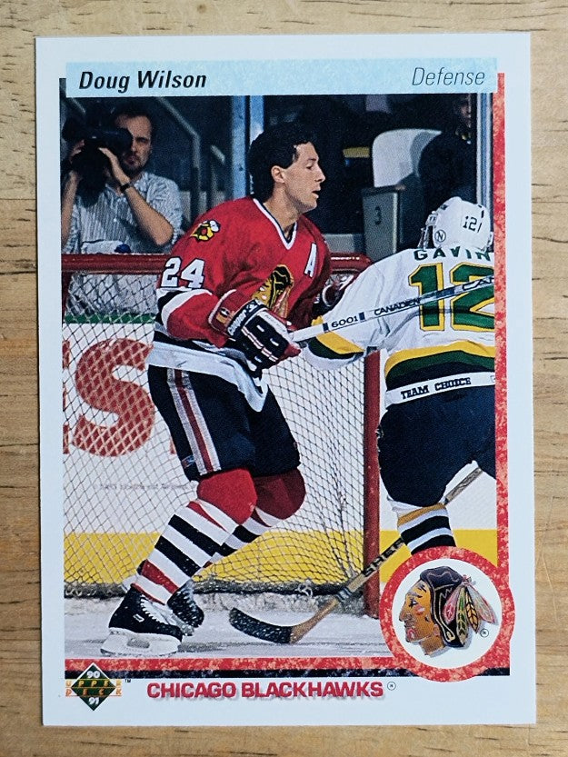 1990-91 Upper Deck #223 Doug Wilson