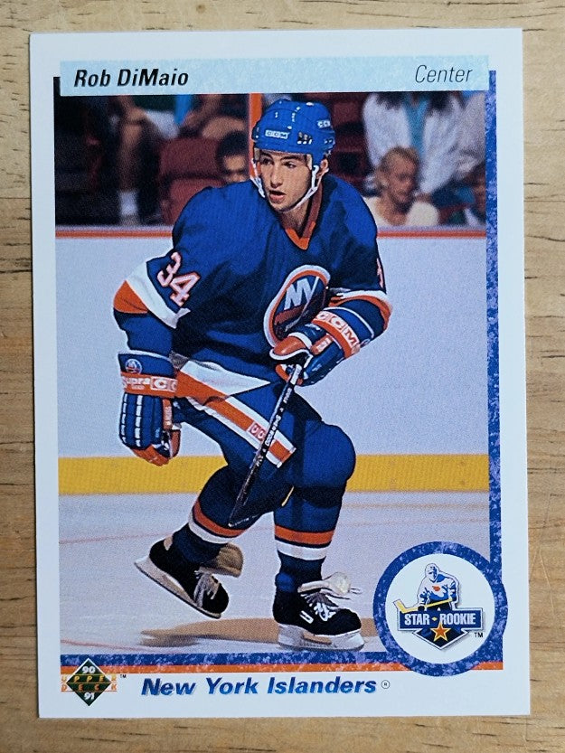 1990-91 Upper Deck #225 Rob DiMaio RC