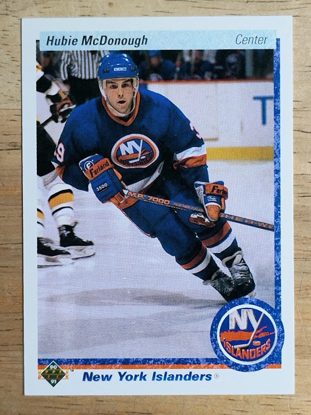 1990-91 Upper Deck #226 Hubie McDonough RC