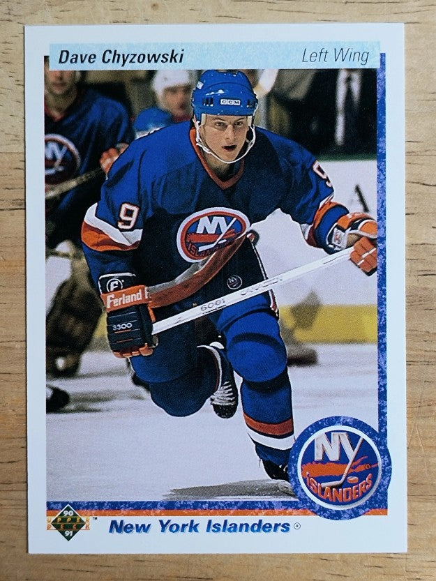 1990-91 Upper Deck #228 Dave Chyzowski RC