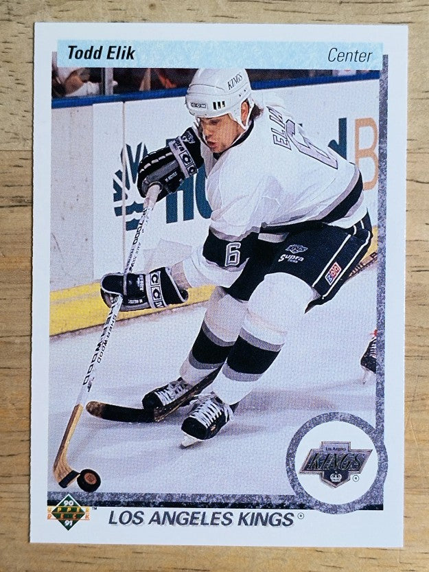 1990-91 Upper Deck #233 Todd Elik RC