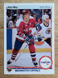 1990-91 Upper Deck #240 Alan May RC