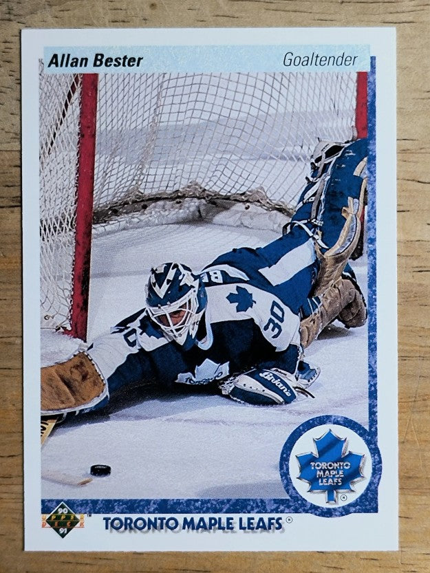 1990-91 Upper Deck #241 Allan Bester
