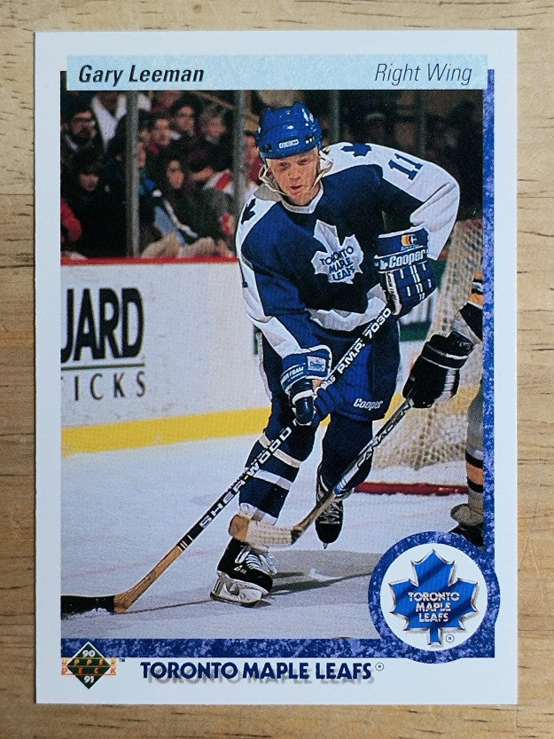 1990-91 Upper Deck #243 Gary Leeman