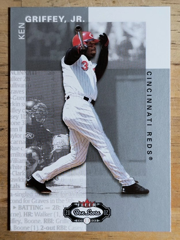 2002 Fleer Box Score #28 Ken Griffey Jr.