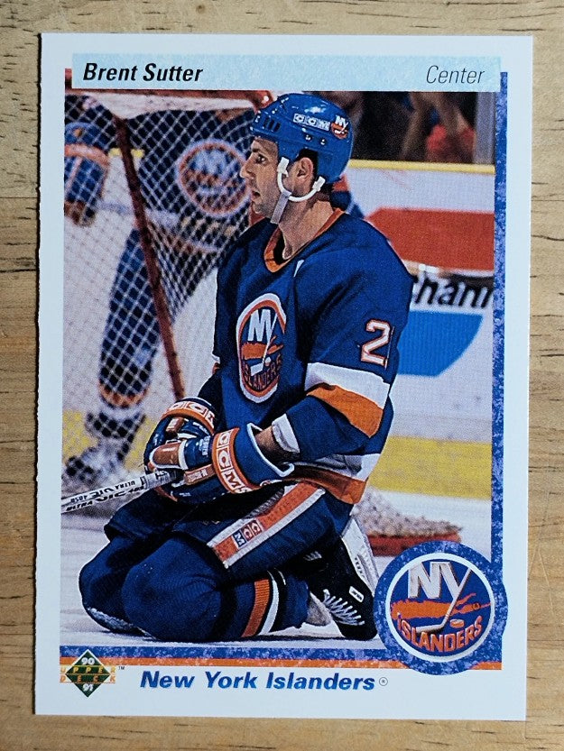 1990-91 Upper Deck #249 Brent Sutter
