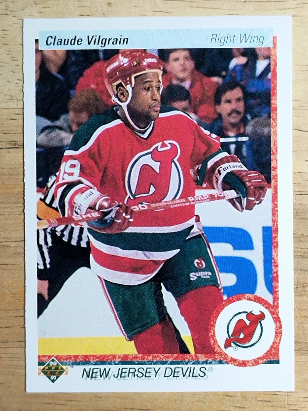 1990-91 Upper Deck #250 Claude Vilgrain RC