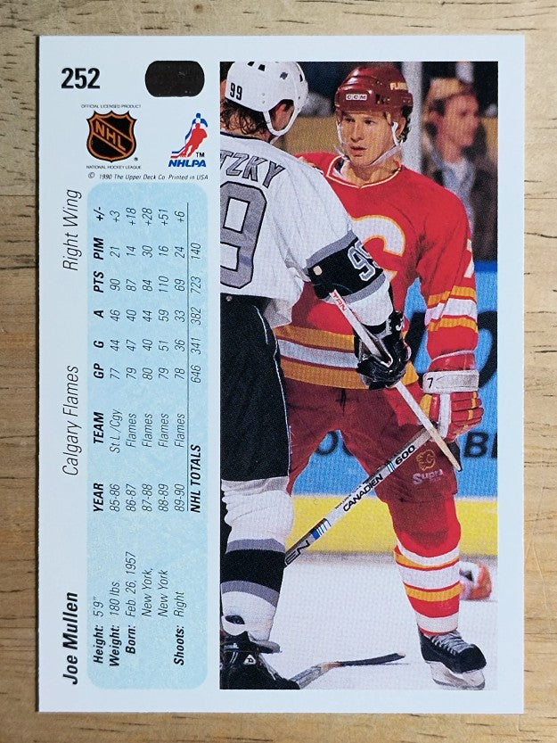 1990-91 Upper Deck #252 Joe Mullen