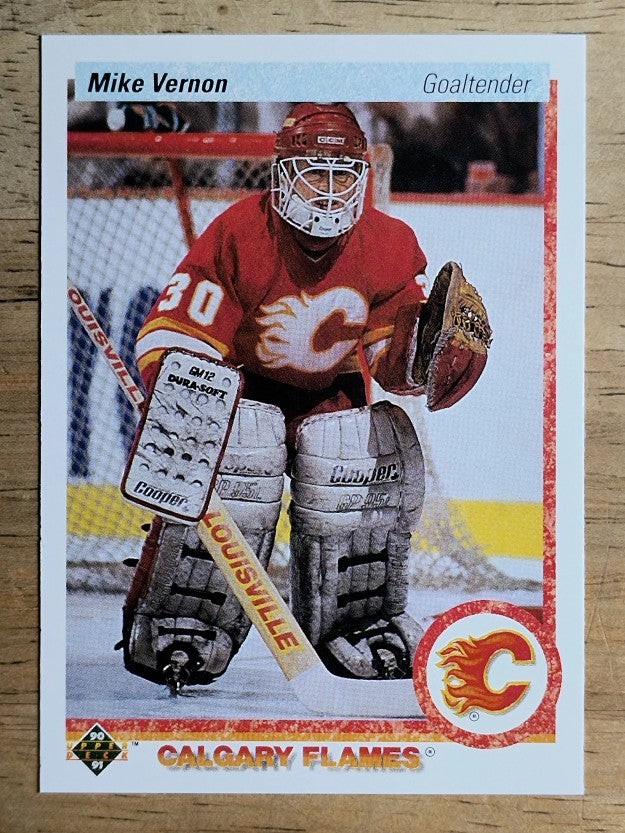 1990-91 Upper Deck #254 Mike Vernon