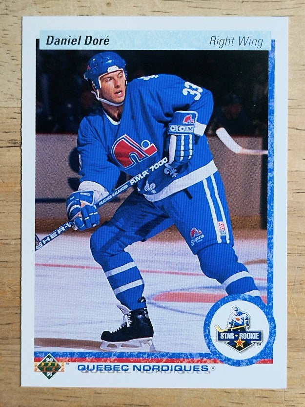 1990-91 Upper Deck #255 Daniel Dore RC