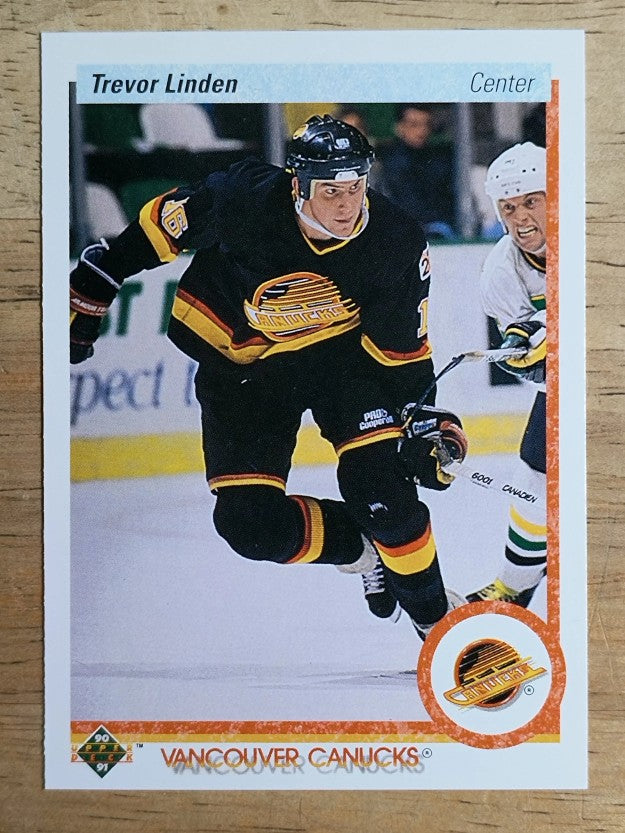 1990-91 Upper Deck #256 Trevor Linden