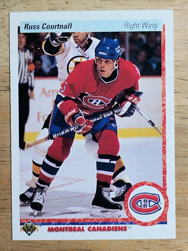 1990-91 Upper Deck #259 Russ Courtnall