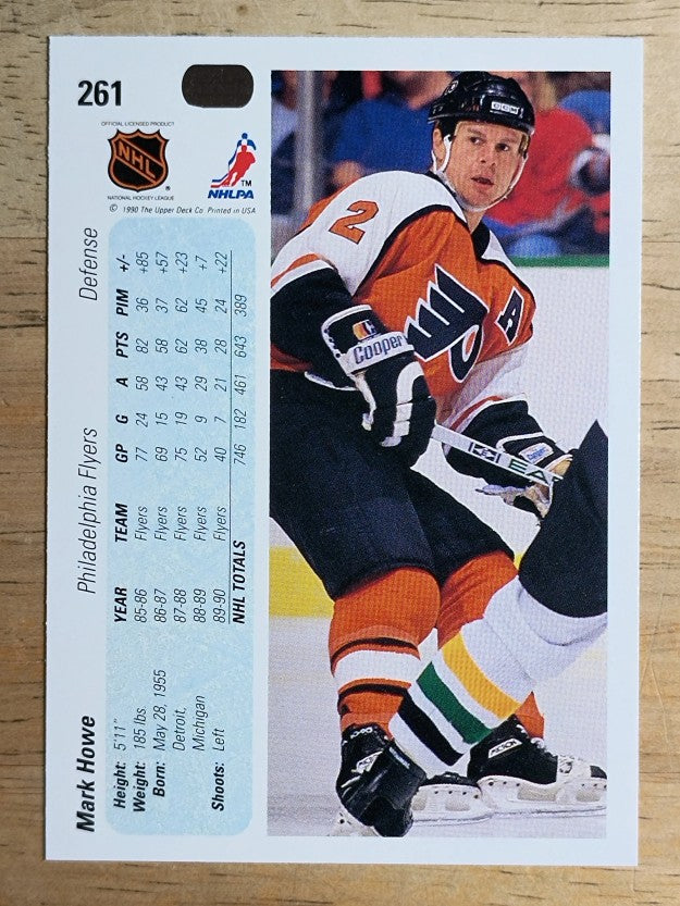 1990-91 Upper Deck #261 Mark Howe