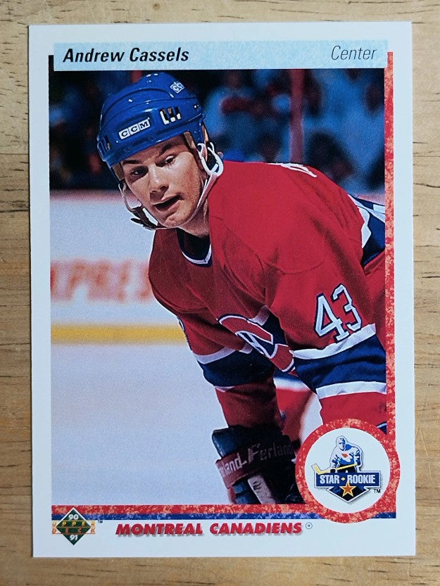 1990-91 Upper Deck #265 Andrew Cassels RC