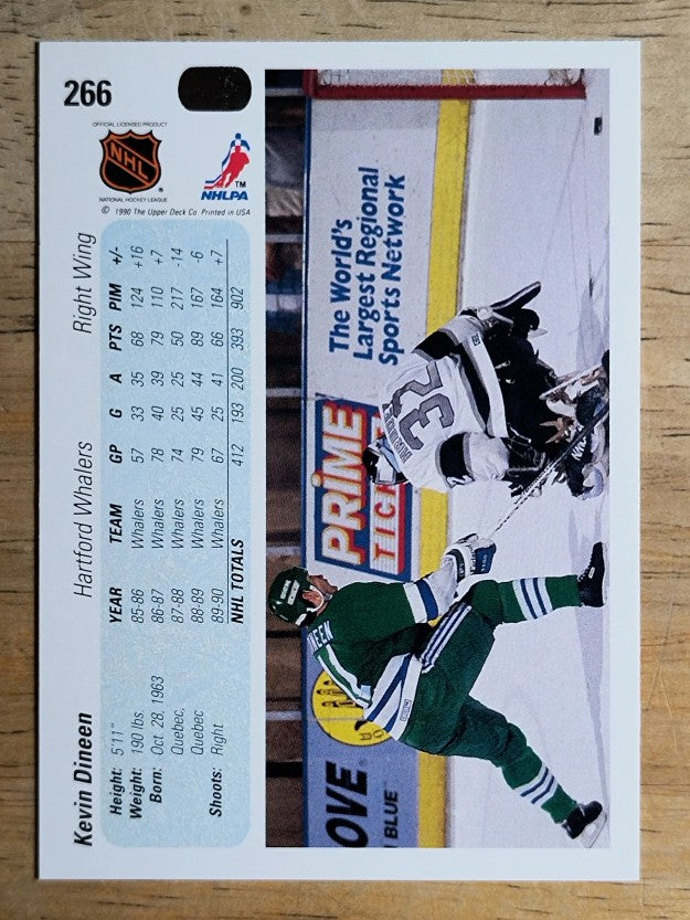 1990-91 Upper Deck #266 Kevin Dineen