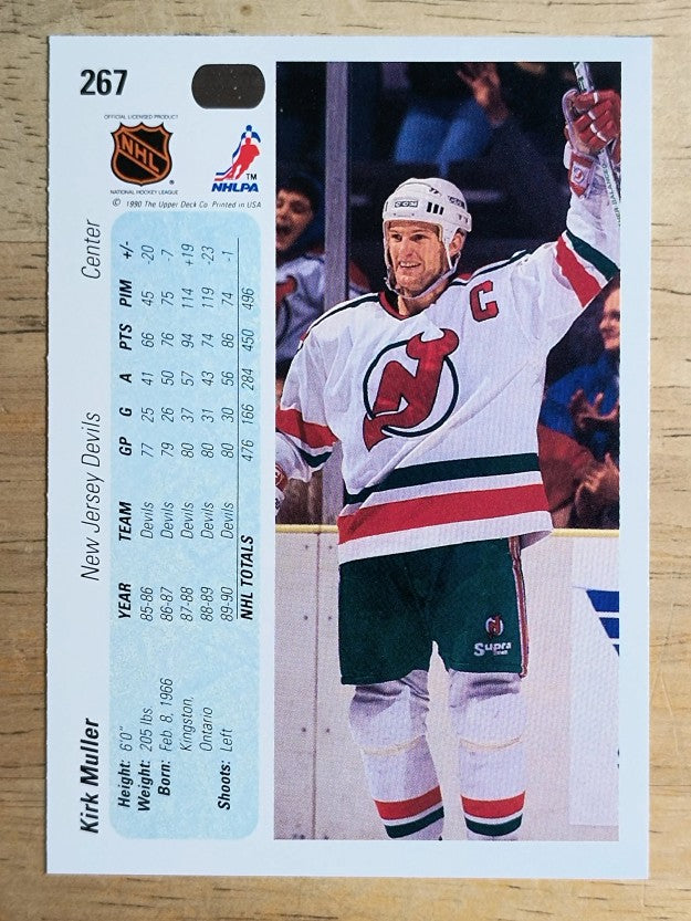 1990-91 Upper Deck #267 Kirk Muller