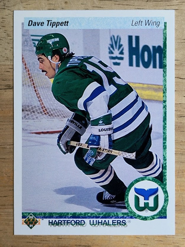 1990-91 Upper Deck #270 Dave Tippett
