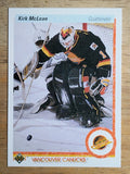 1990-91 Upper Deck #278 Kirk McLean