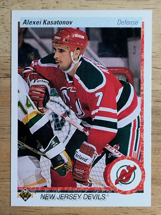 1990-91 Upper Deck #286 Alexei Kasatonov RC