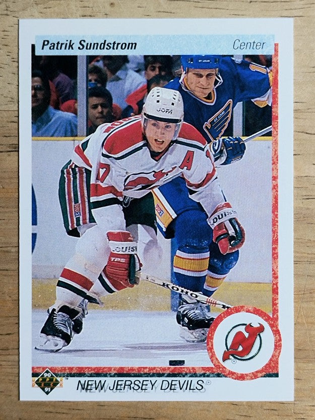 1990-91 Upper Deck #288 Patrik Sundstrom