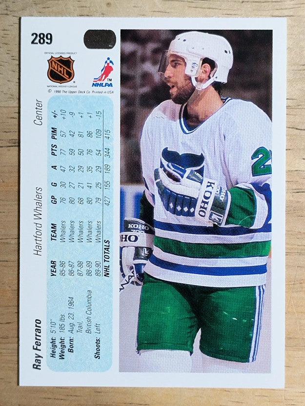 1990-91 Upper Deck #289 Ray Ferraro