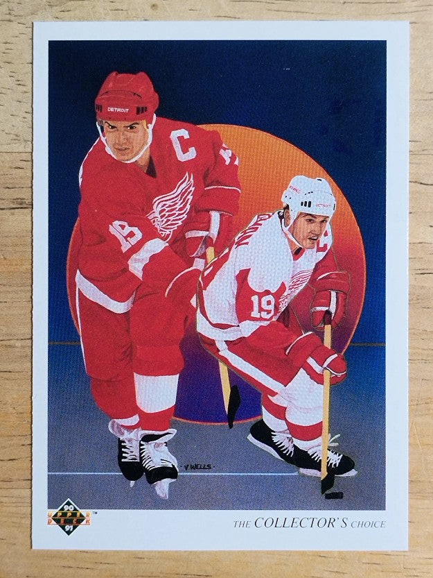 1990-91 Upper Deck #303 Steve Yzerman TC