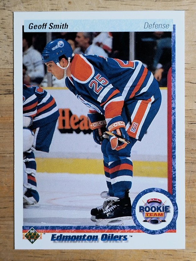 1990-91 Upper Deck #326 Geoff Smith ART RC