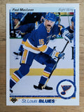 1990-91 Upper Deck #330 Paul MacLean