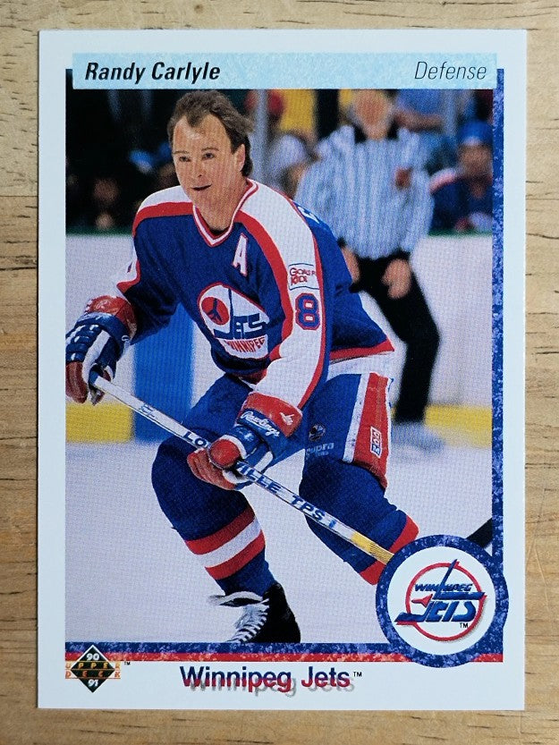 1990-91 Upper Deck #331 Randy Carlyle