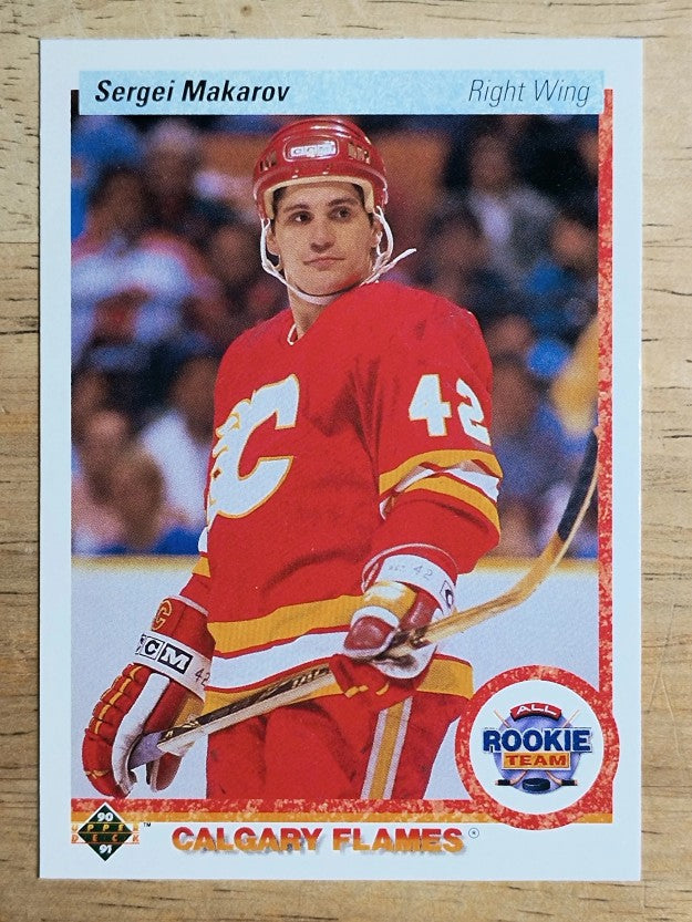 1990-91 Upper Deck #336 Sergei Makarov ART