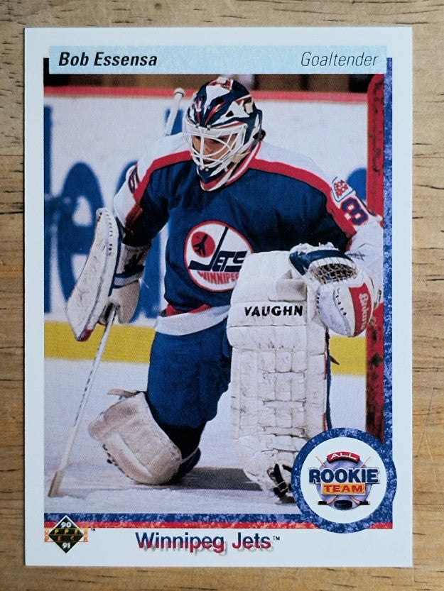 1990-91 Upper Deck #337 Bob Essensa ART