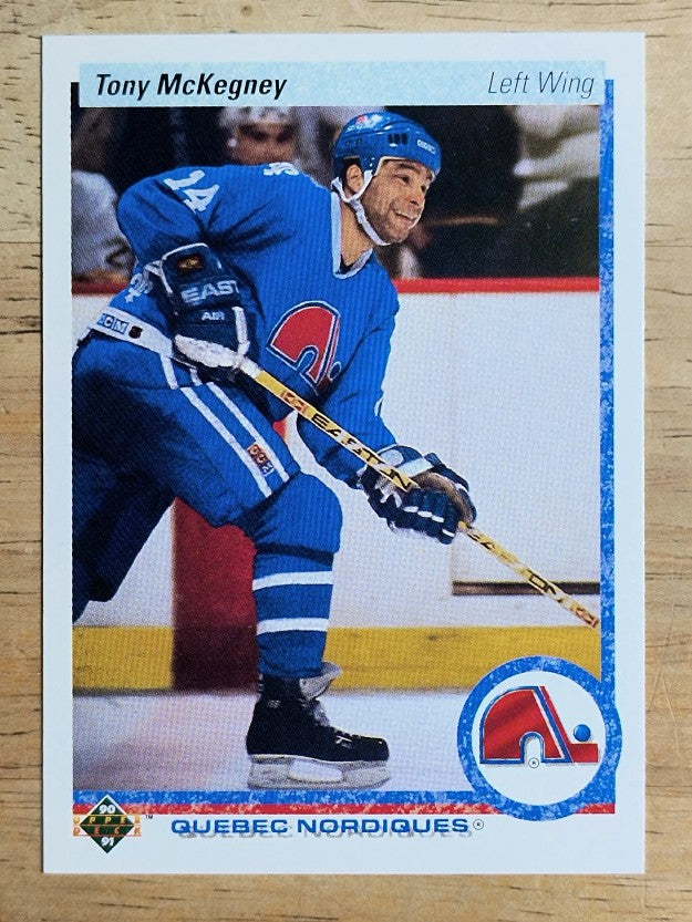 1990-91 Upper Deck #340 Tony McKegney