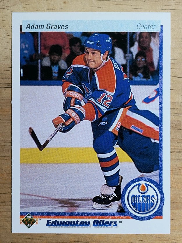 1990-91 Upper Deck #344 Adam Graves RC