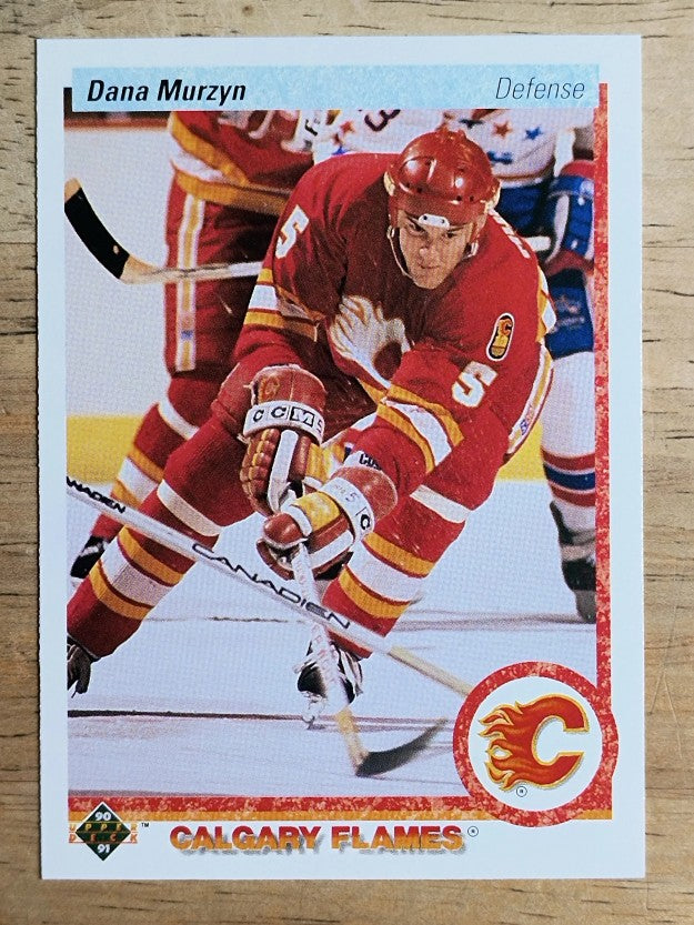 1990-91 Upper Deck #348 Dana Murzyn