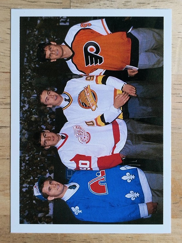 1990-91 Upper Deck #351 Draft Picks CL/Owen Nolan/Keith Primeau/Mike Ricci